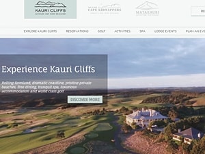 カウリクリフホームぺージ